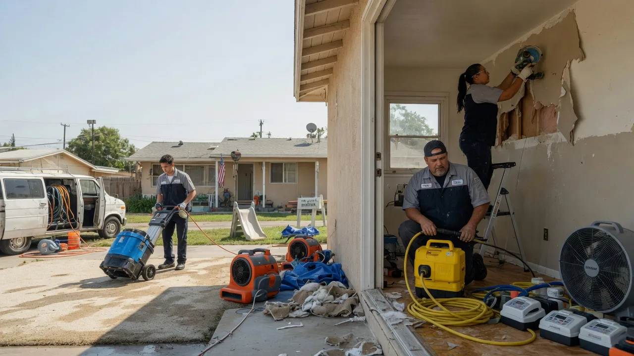 Water Damage Restoration in Gandeeville, WV near me
